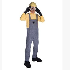 🎃NWT Despicable Me Minion Dave Dress-Up CostumeSize Large 12-14